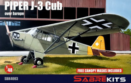 1:48 Piper J-3 Cub „nad Europą”
