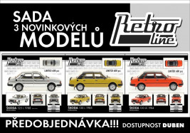 1:43 Skoda 120 LS / 125 L / 130 L (zestaw 3 modeli)