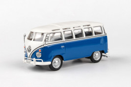 1:43 VW Samba Bus – Niebieski