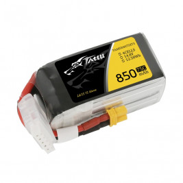 Gens Ace LiPo Tattu Serie - 4S 850mAh 14.8V 4S1P (75C) Wtyczka XT30