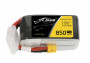 Gens Ace LiPo Tattu Serie - 4S 850mAh 14.8V 4S1P (75C) Wtyczka XT30