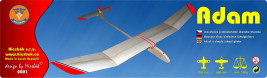 Adam 850mm, szybowiec szkolny kategoria A3 (zestaw)