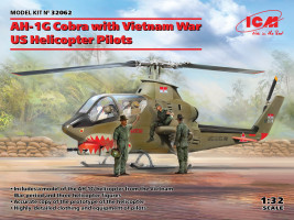 1:32 Bell AH-1G Cobra z pilotami USA z wojny w Wietnamie