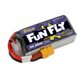 Seria TATTU FunFly LiPo – 3S 1300mAh 11,1V 3S1P (100C) Wtyczka XT60