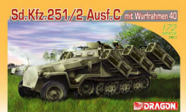 1:72 Sd.Kfz.251/2 Ausf.C z Wurfrahmen 40