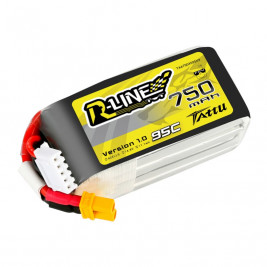 GENS ACE LIPO TATTU seria R-Line FPV - 4S 750mAh 14,8V 4S1P (95C) Wersja 1.0