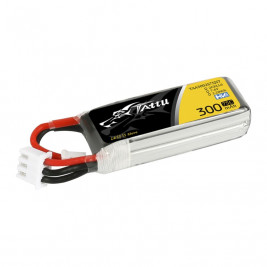 Seria GENS ACE LiPo TATTU - 2S 300mAh 7,6V 2S1P HV (75C) Wtyczka JST-PHR