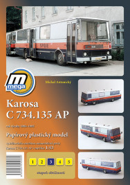 1:43 Karosa C734.135 AP, POŁĄCZENIA (wycięcie)