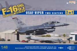1:48 Lockheed Martin F-16DG/DJ Blok 40/50, USAF Viper (2 w 1)