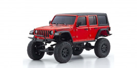 Mini-Z 4x4 Jeep Wrangler Rubicon (Czerwony Firecracker)