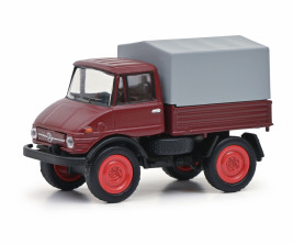 1:87 Mercedes-Benz Unimog U406 (Czerwony)