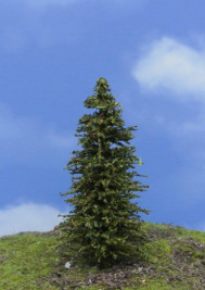 Modelářský strom – smrk, výška 7–10 cm