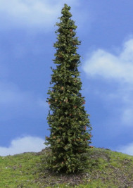 Modelářský strom – smrk, výška 14–17 cm
