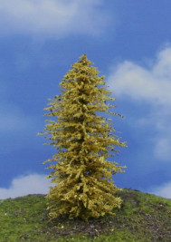 Modelářský strom – modřín žlutý, výška 10–13 cm