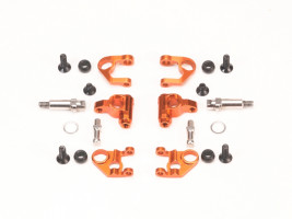 Zestaw konwersyjny PN Racing Mini-Z MR03/PNR2.5W Double A-Arm (V3 do V4) pomarańczowy