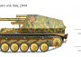 1:72 Sd.Kfz.124 Wespe z armatą 10,5 cm