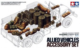 1:35 Zestaw akcesoriów do pojazdów alianckich