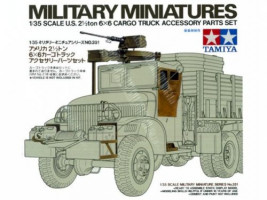 1:35 US 2.5T 6X6 CARGO TRUCK AKCESORIA